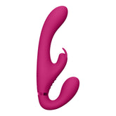 Vive Suki Triple Action (Pink) – Strapless Strap On Vibrator Default Title > Realistic Dildos and Vibes > Strapless Strap Ons
